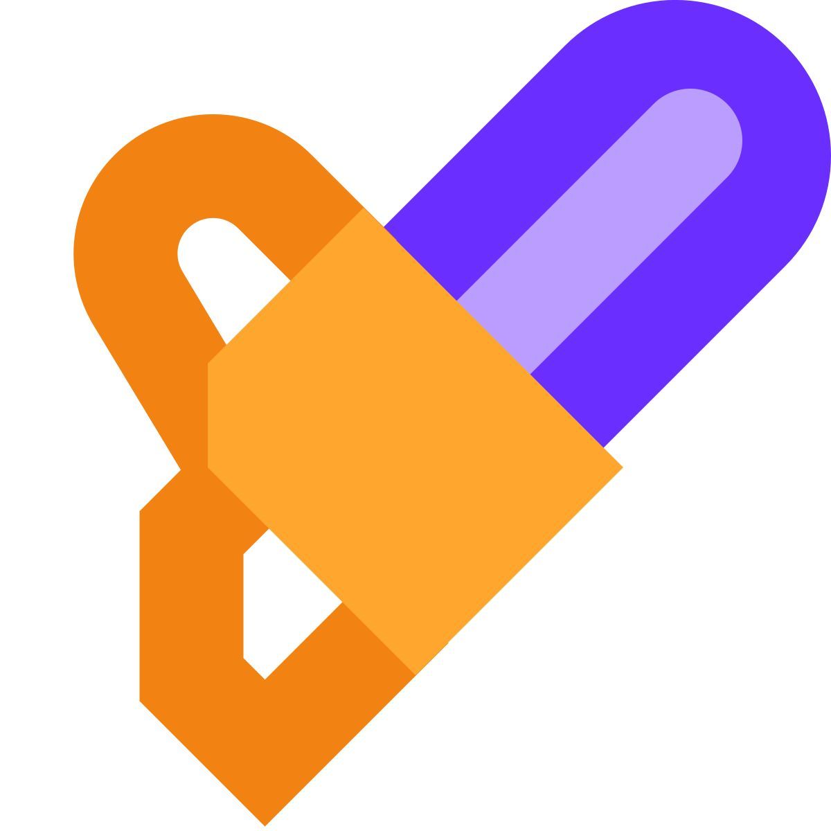 tiny color style chainsaw icon
