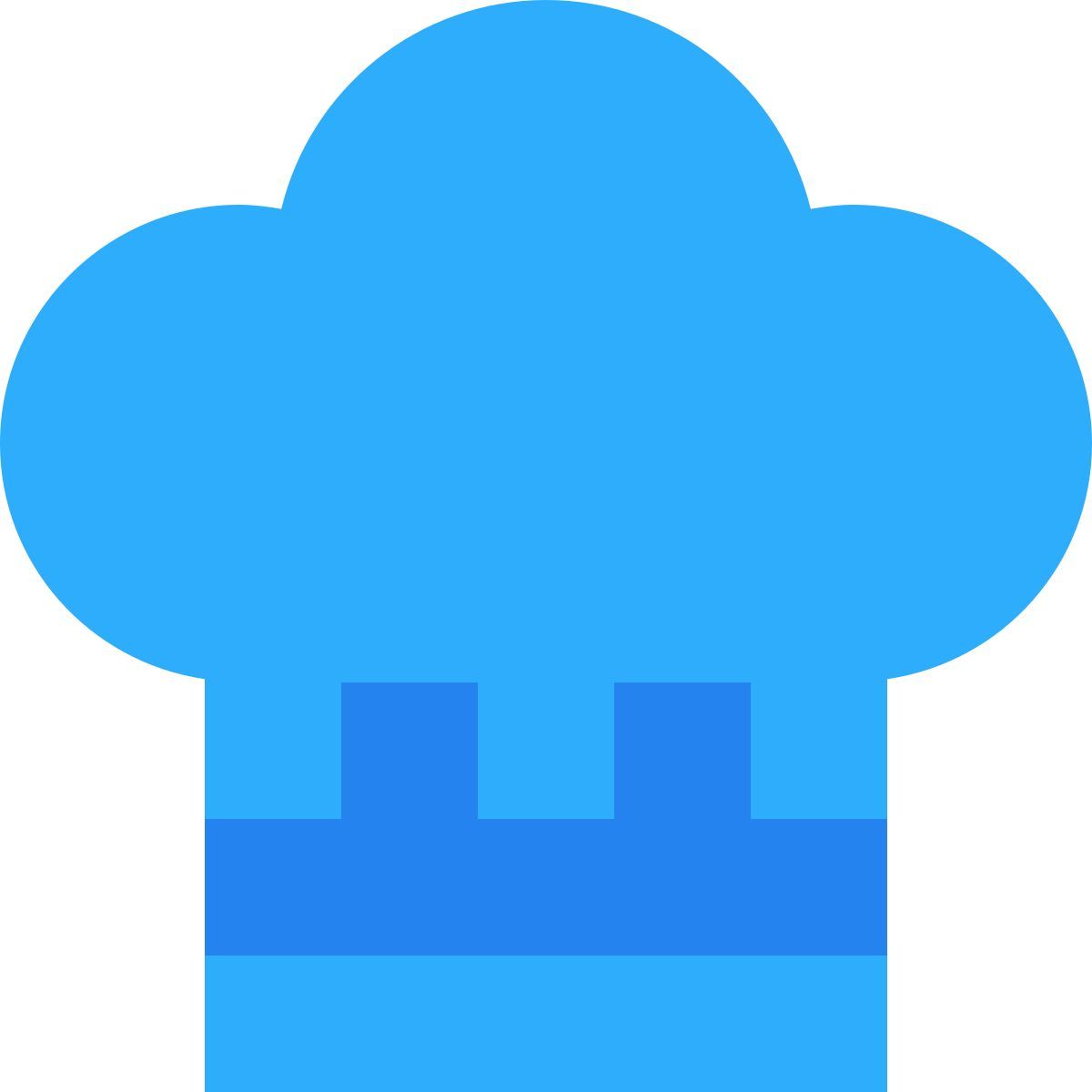 tiny color style 厨师帽 icon