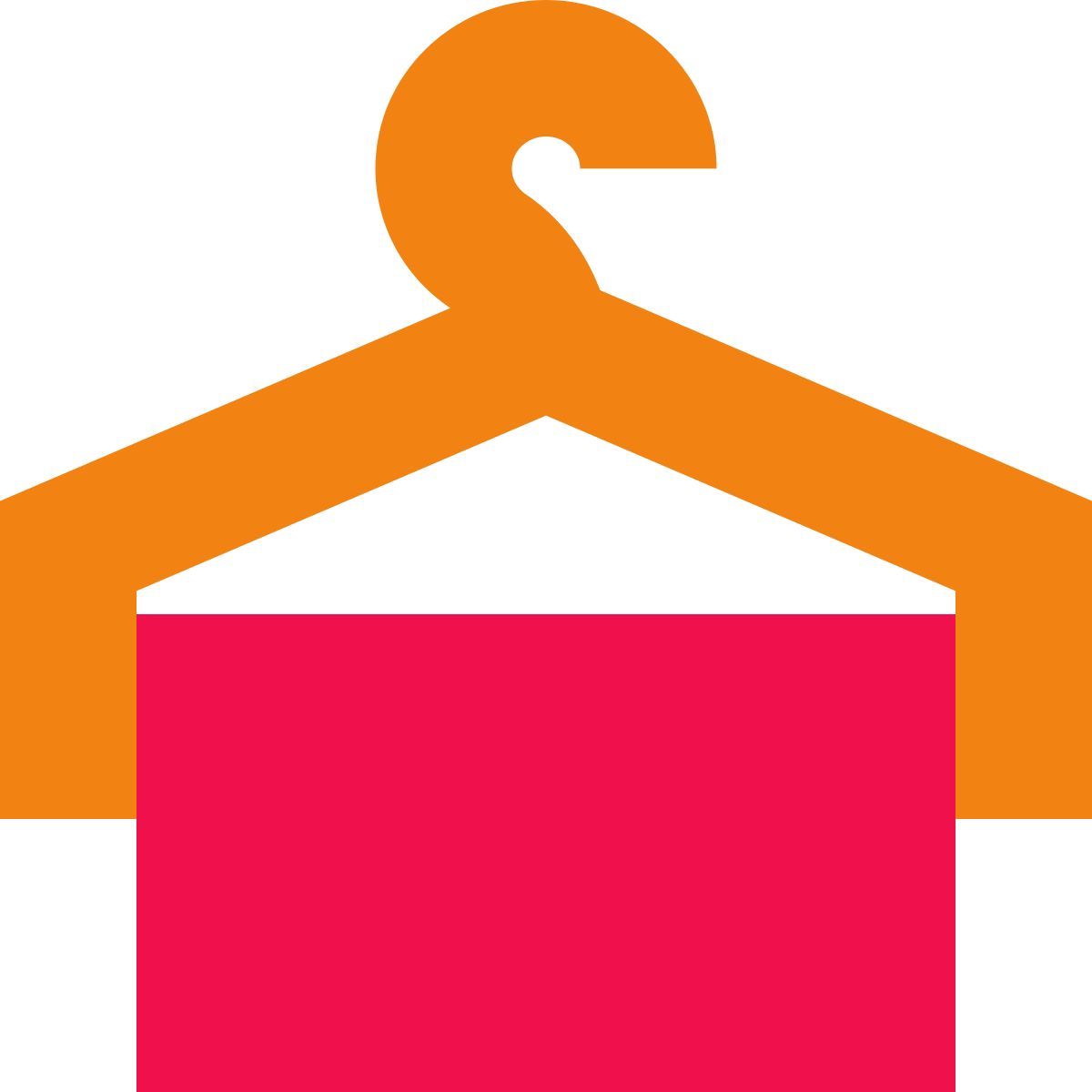 tiny color style cloakroom icon
