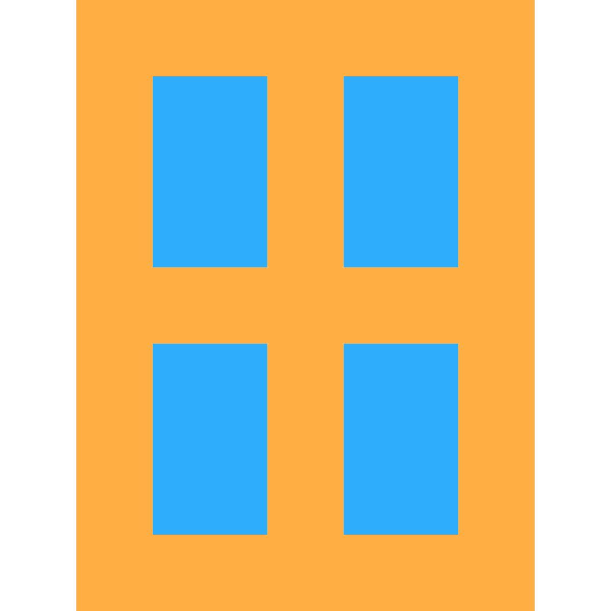tiny color style fenêtre fermée icon