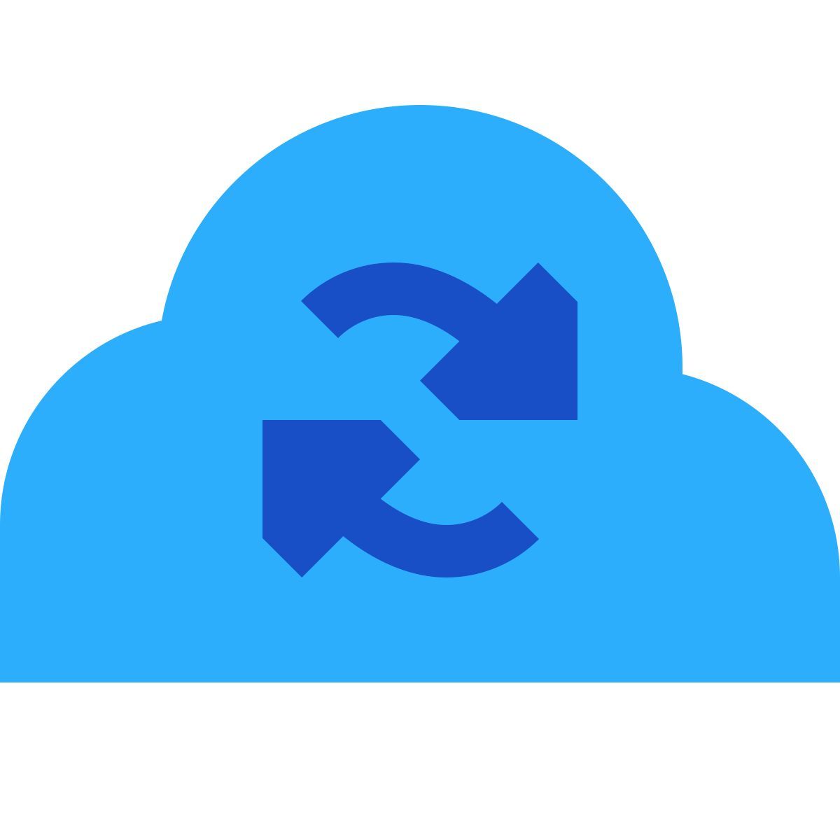 tiny color style 클라우드 동기화 icon