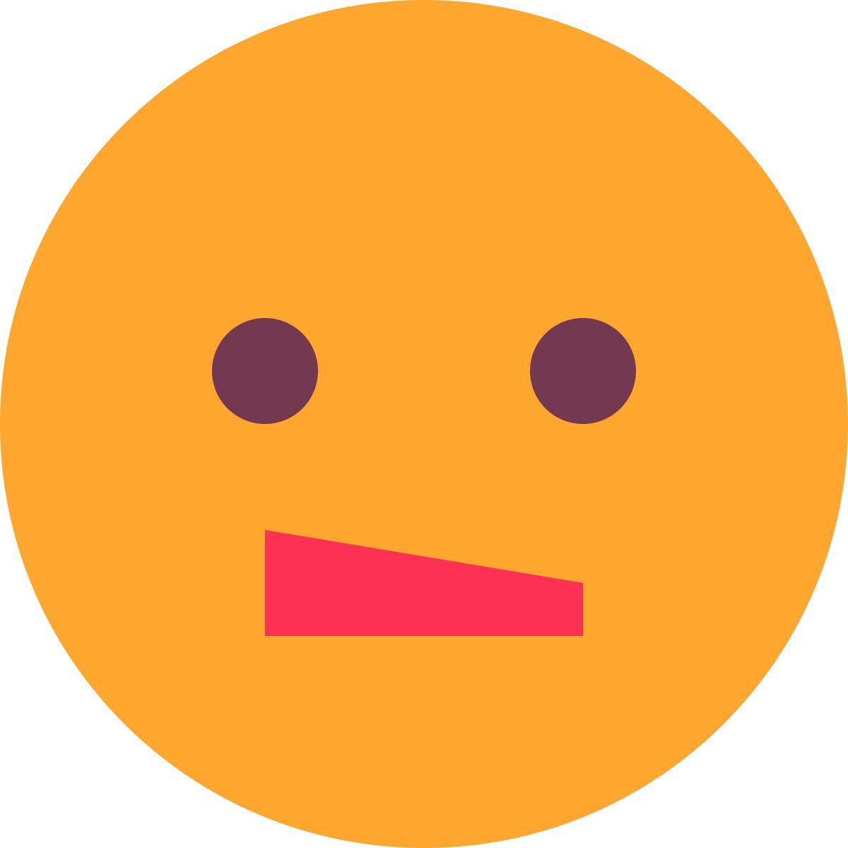 tiny color style confused icon