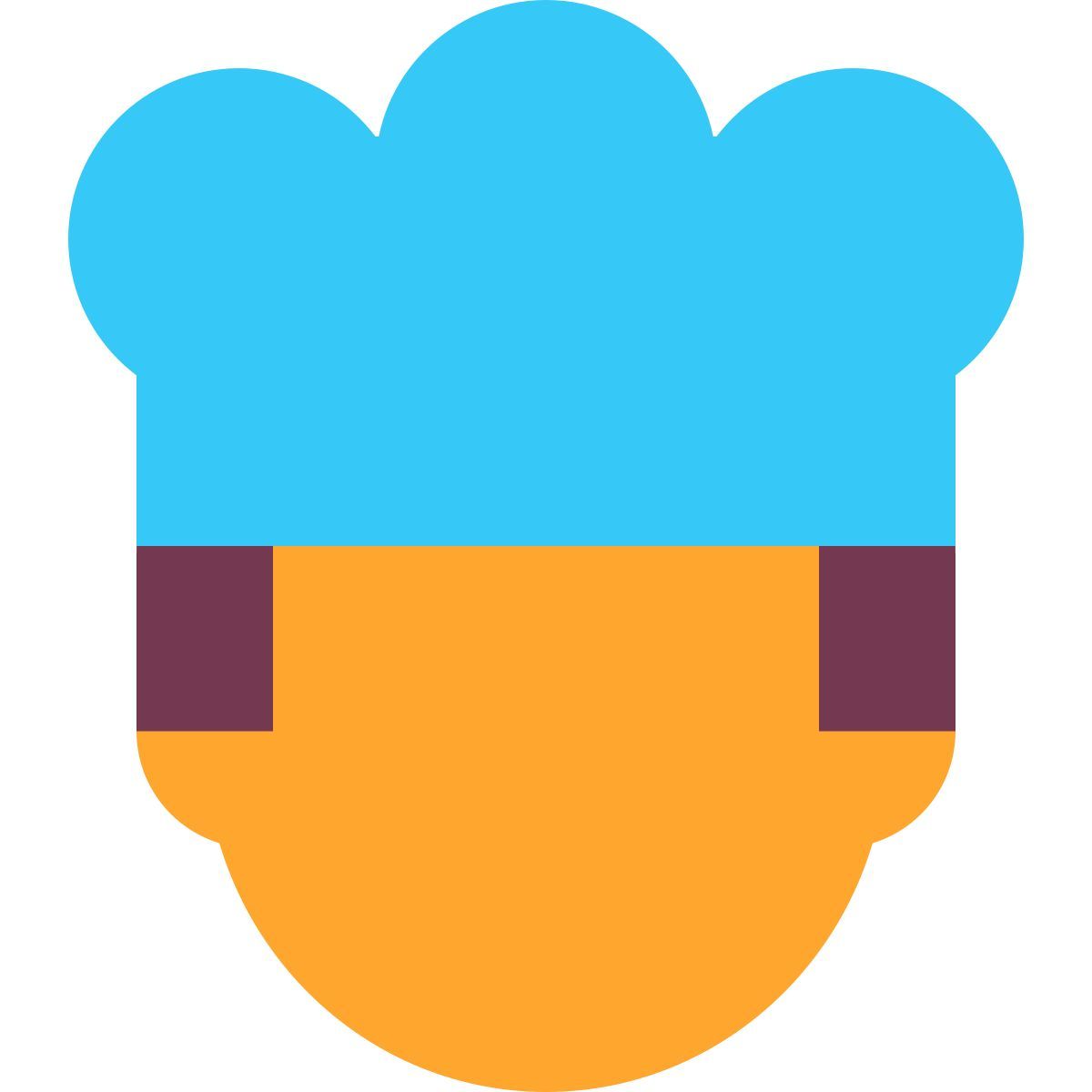 tiny color style chef icon