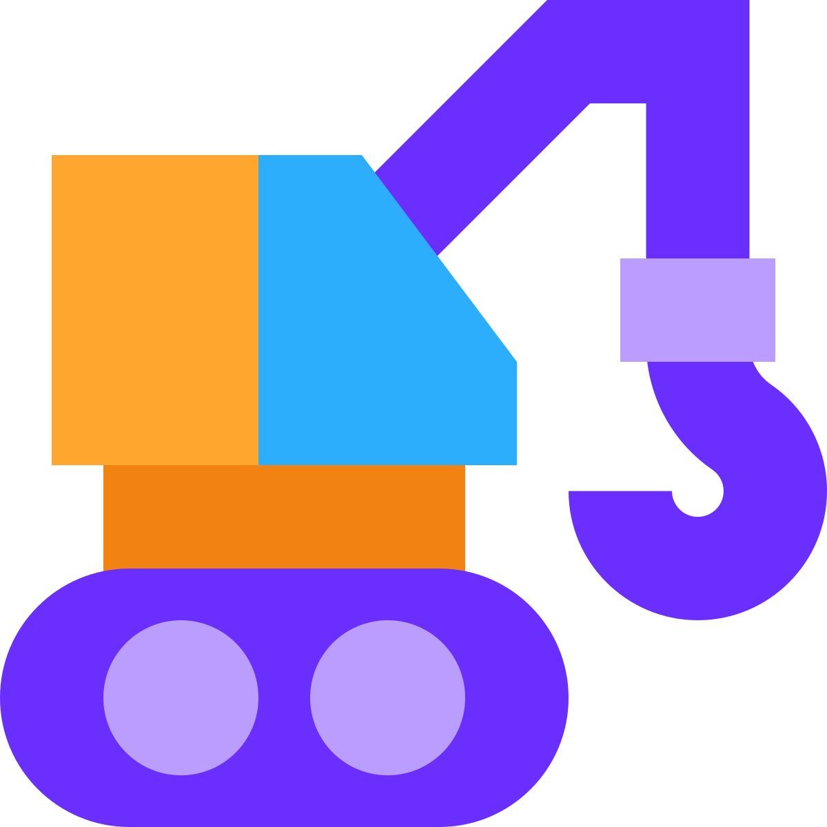 tiny color style kran icon
