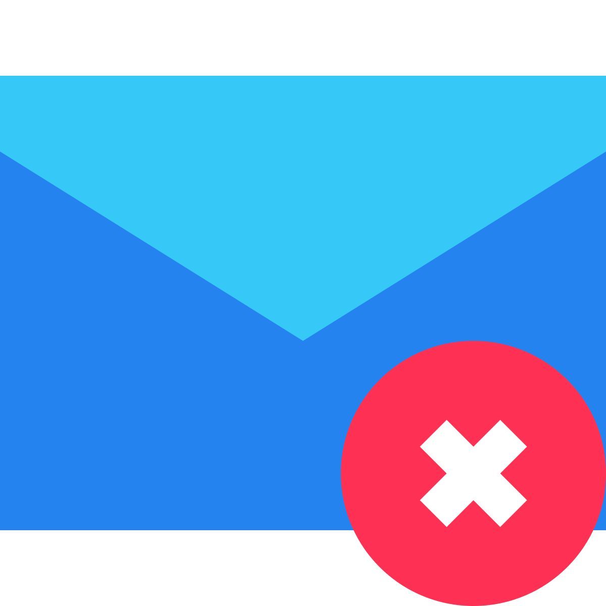 tiny color style 삭제 된 메시지 icon