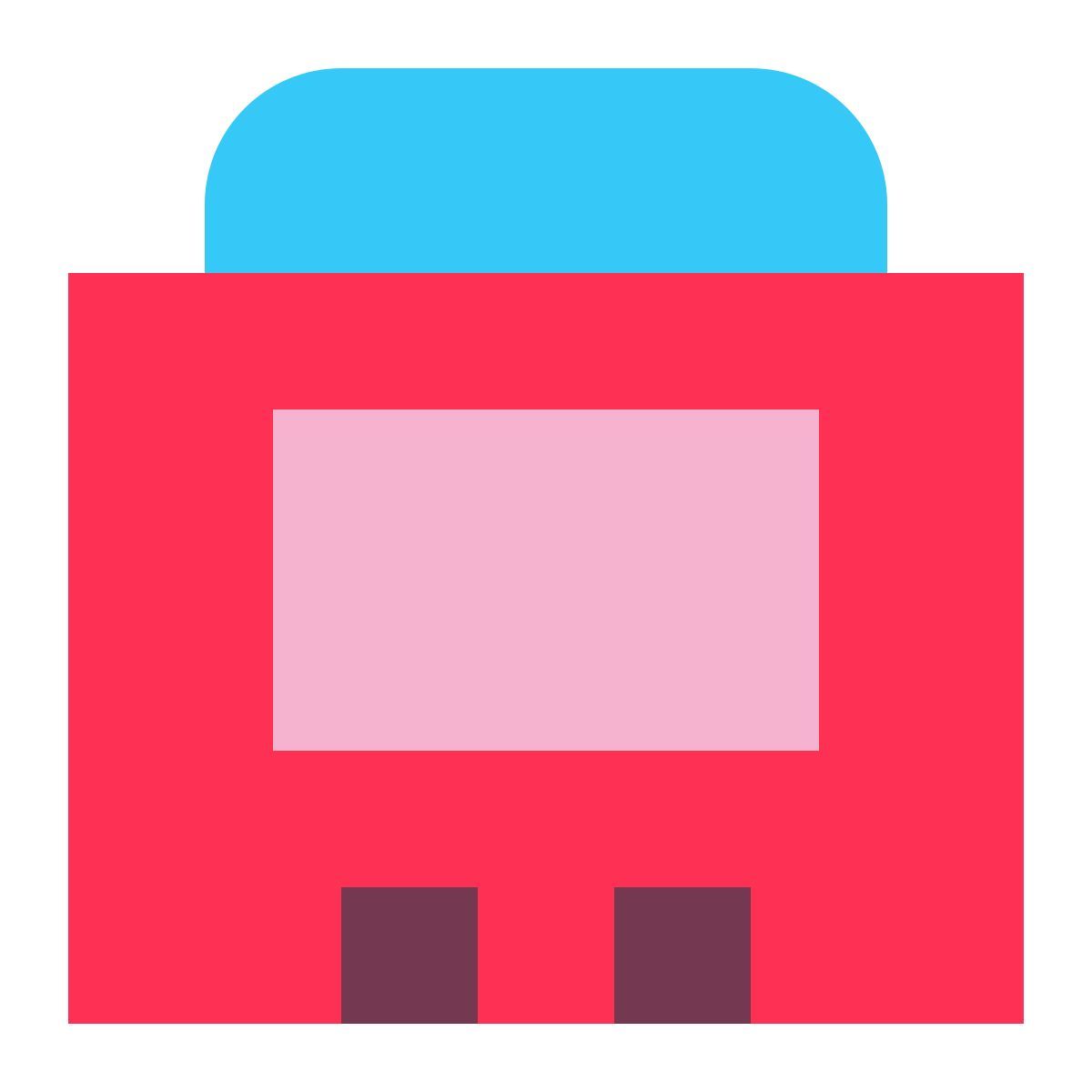 tiny color style deodorant icon