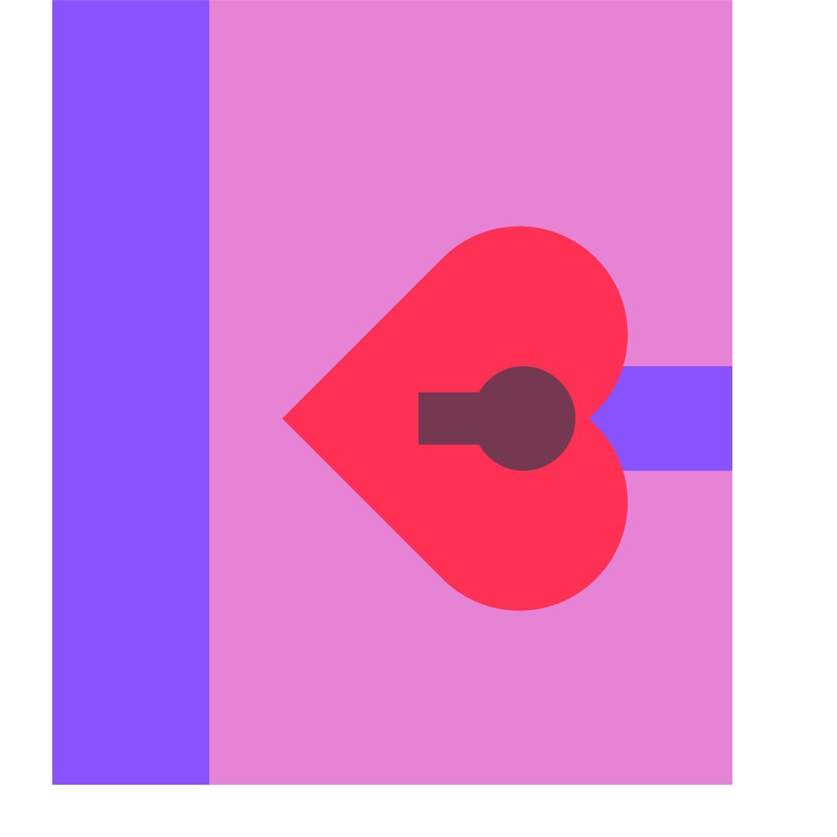 tiny color style diario icon