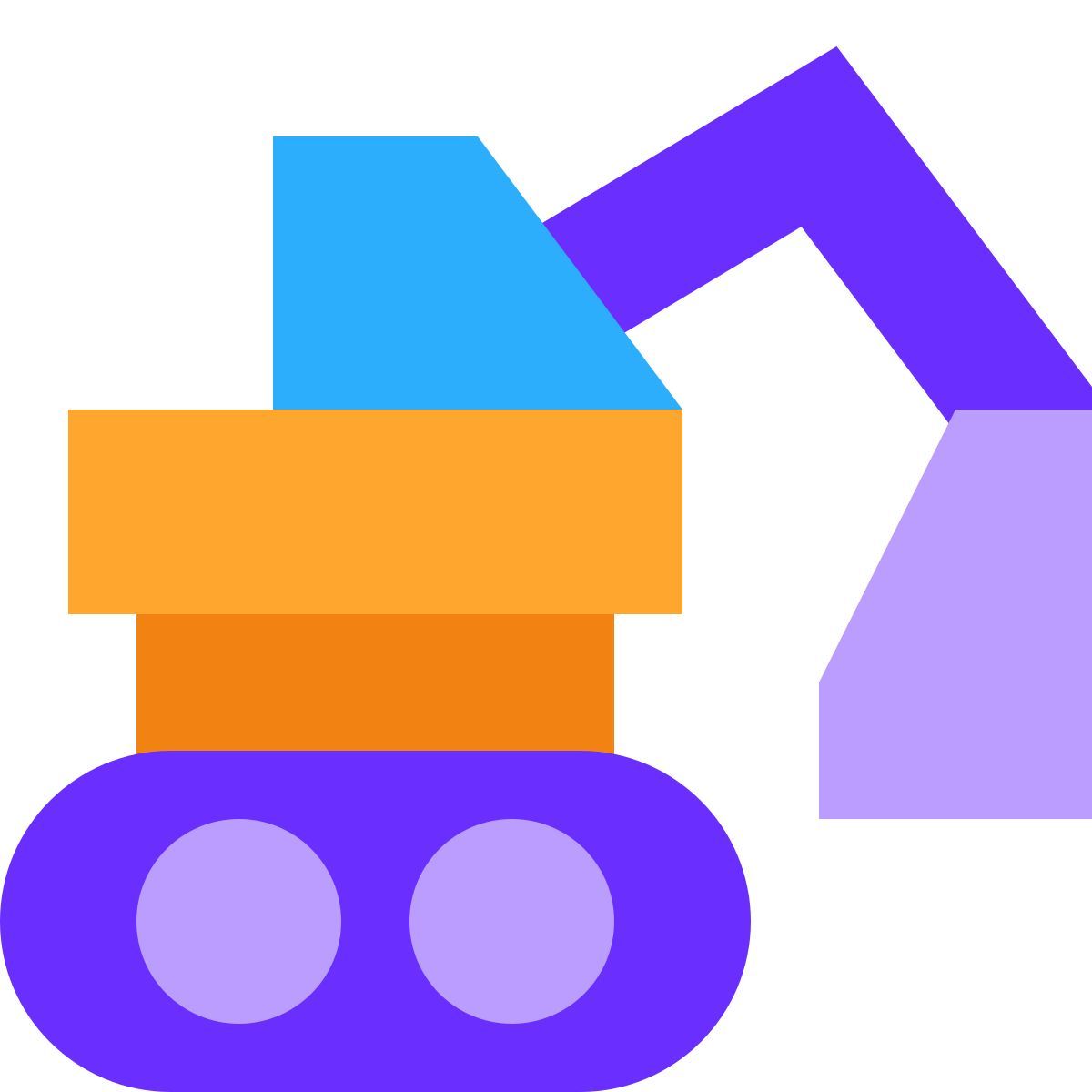 tiny color style escavador icon