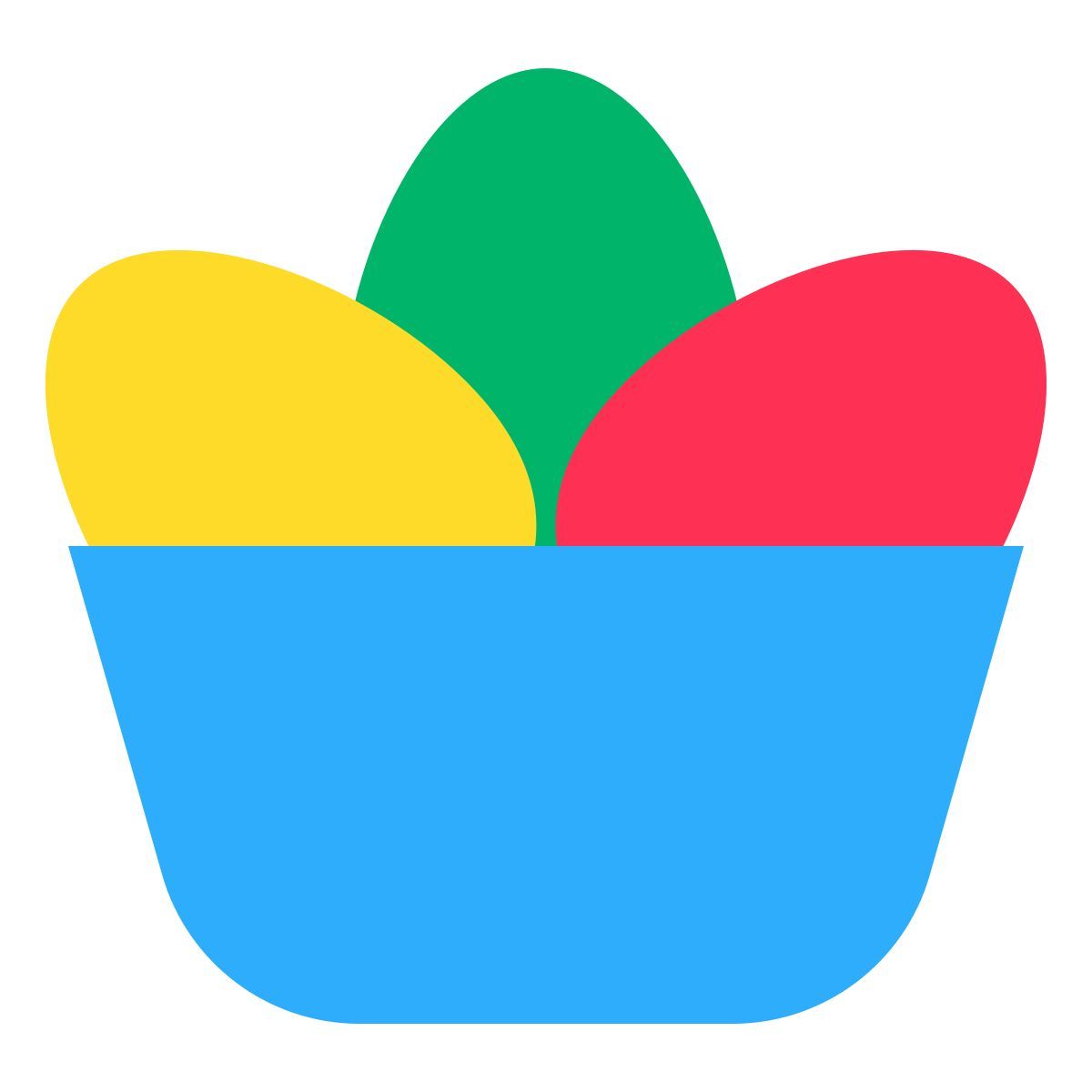 tiny color style easter eggs icon