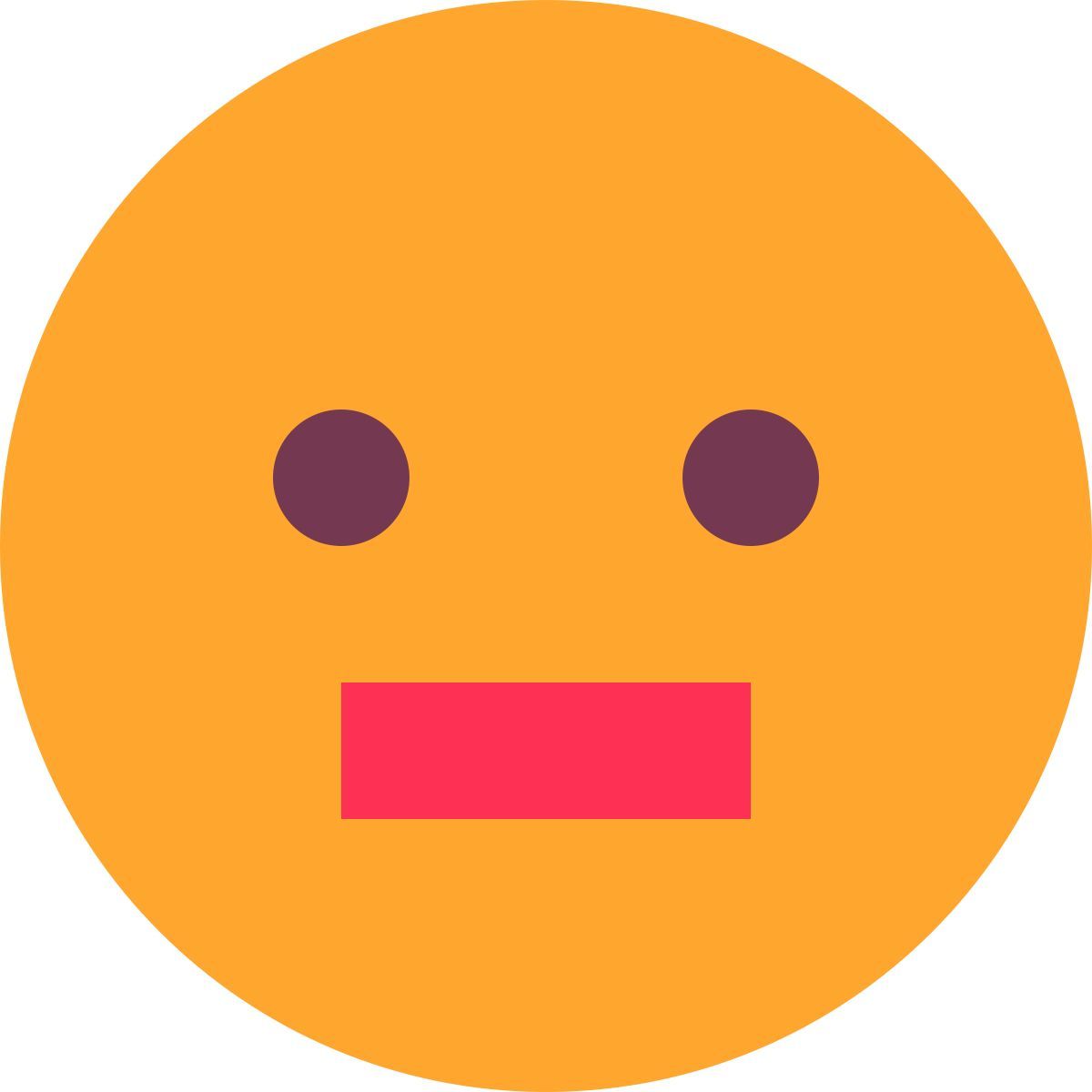 tiny color style embarrassed icon