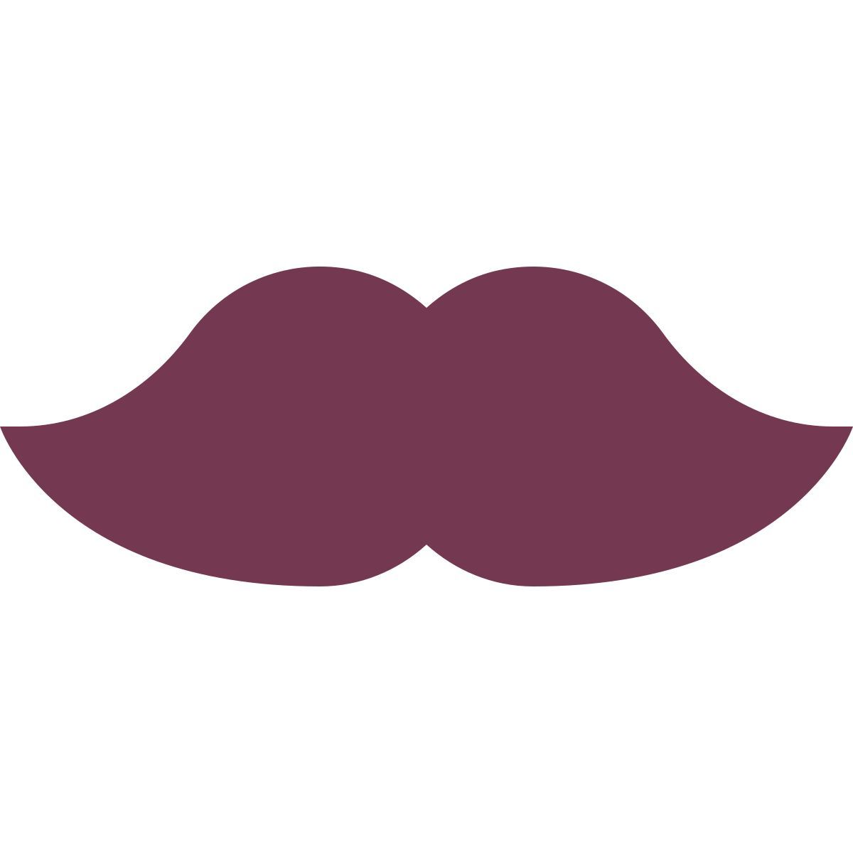tiny color style 英語口ひげ icon