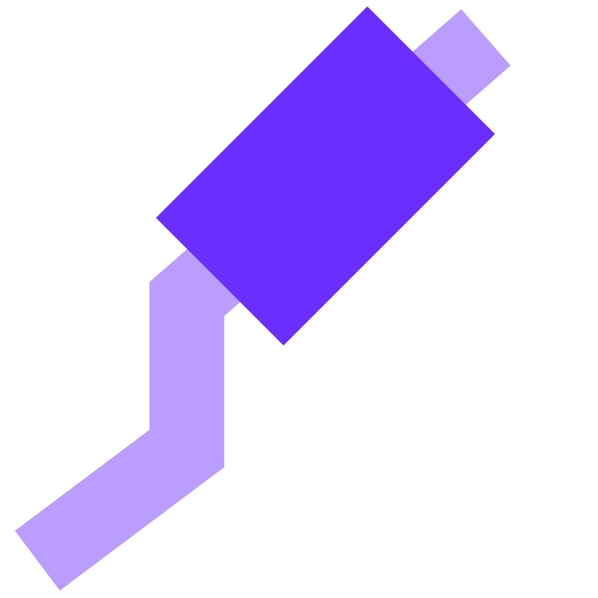 tiny color style tubo de escape icon