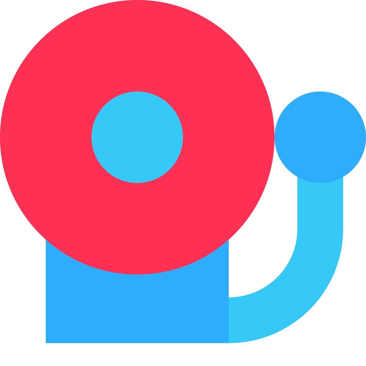 tiny color style alarma de incendios icon