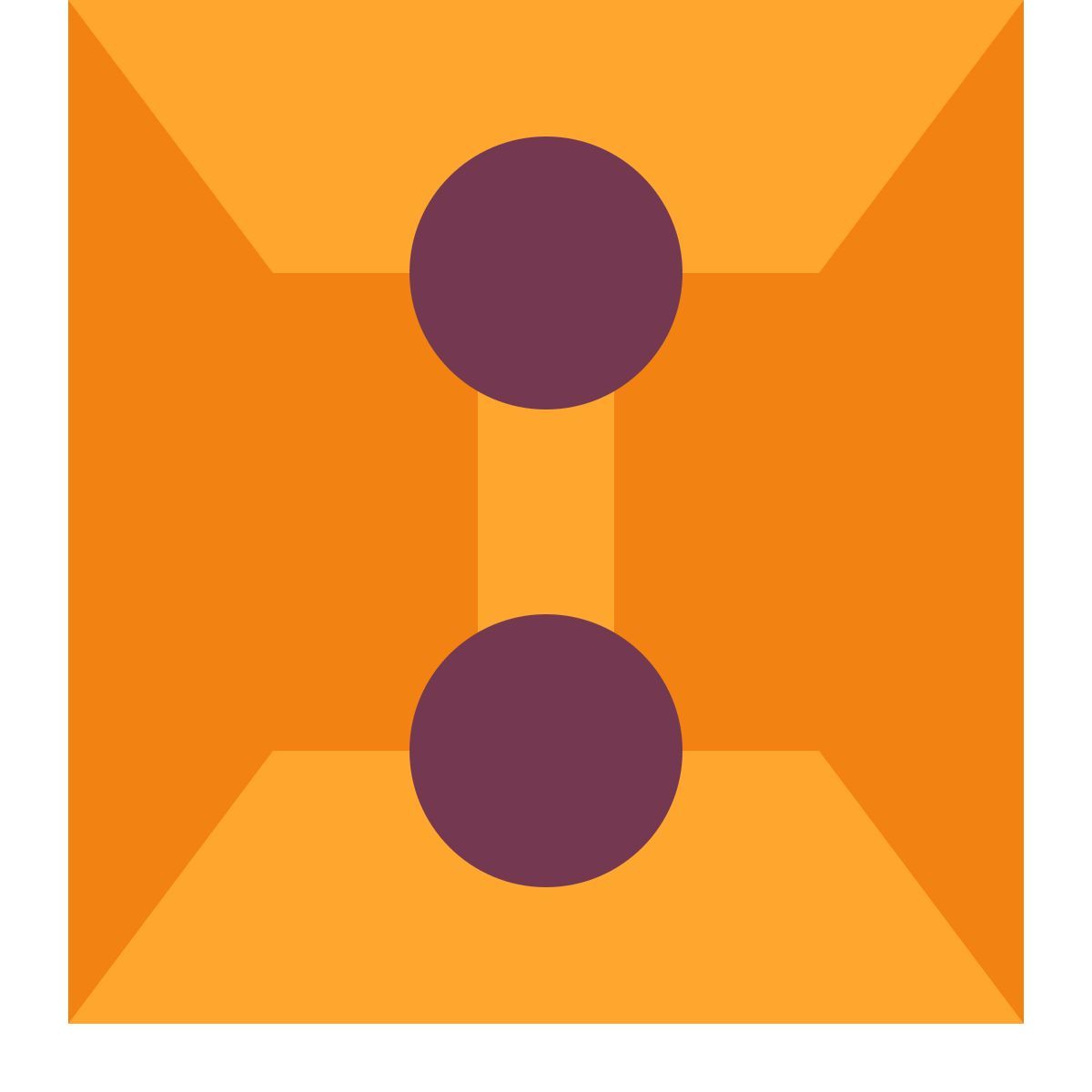 tiny color style flat mailer icon