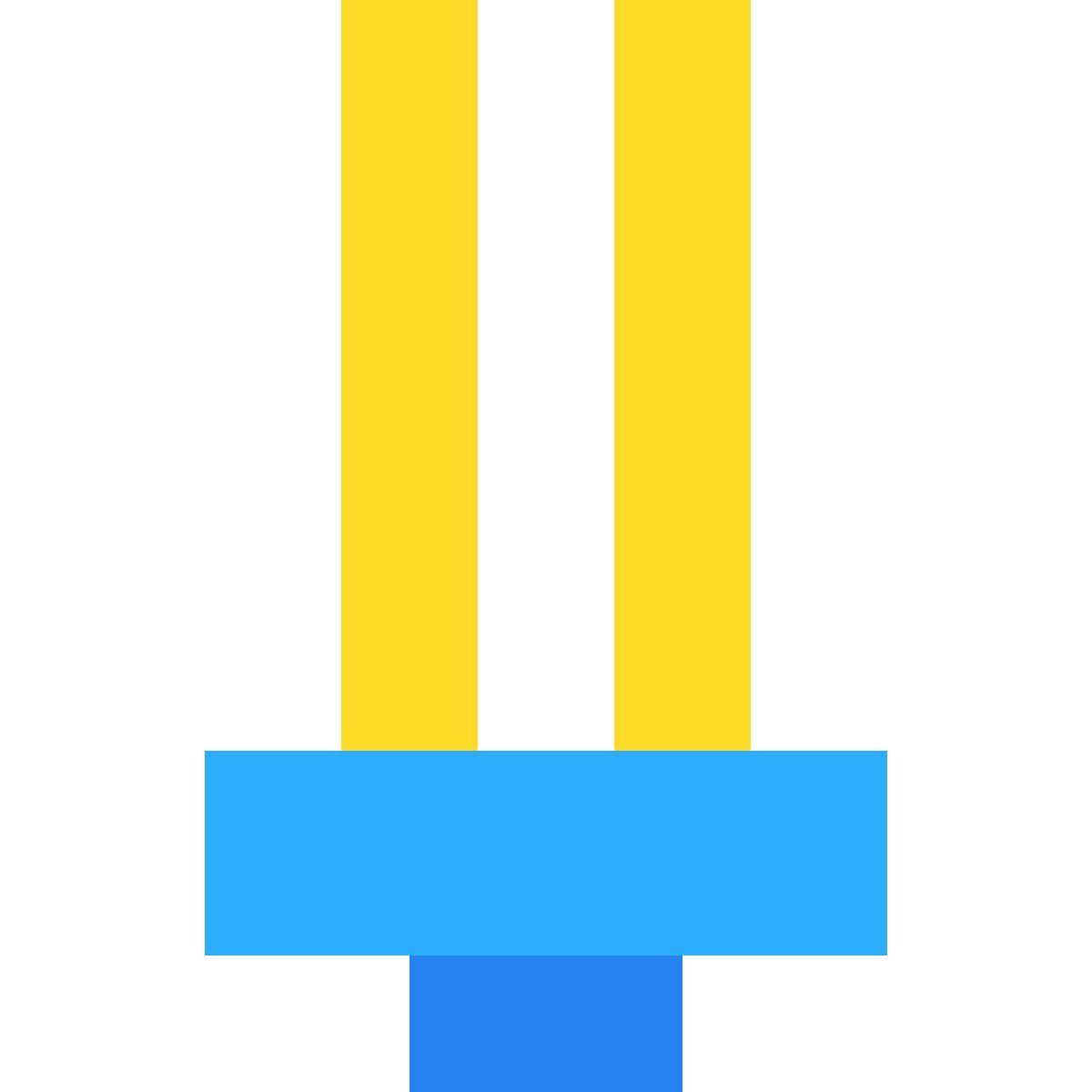 tiny color style lâmpada fluorescente icon