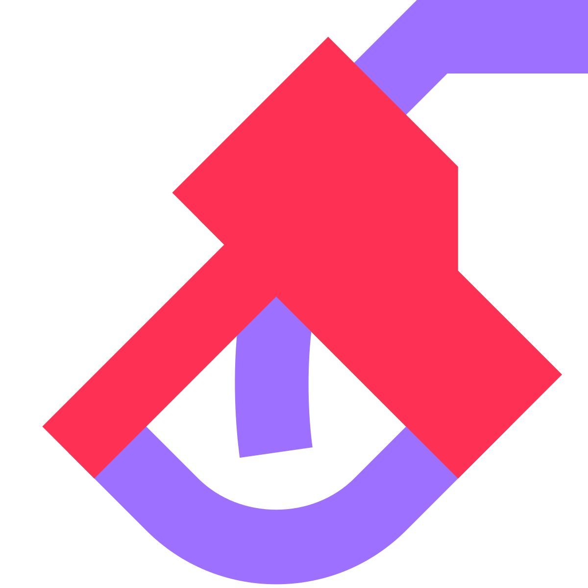 tiny color style stazione di servizio icon