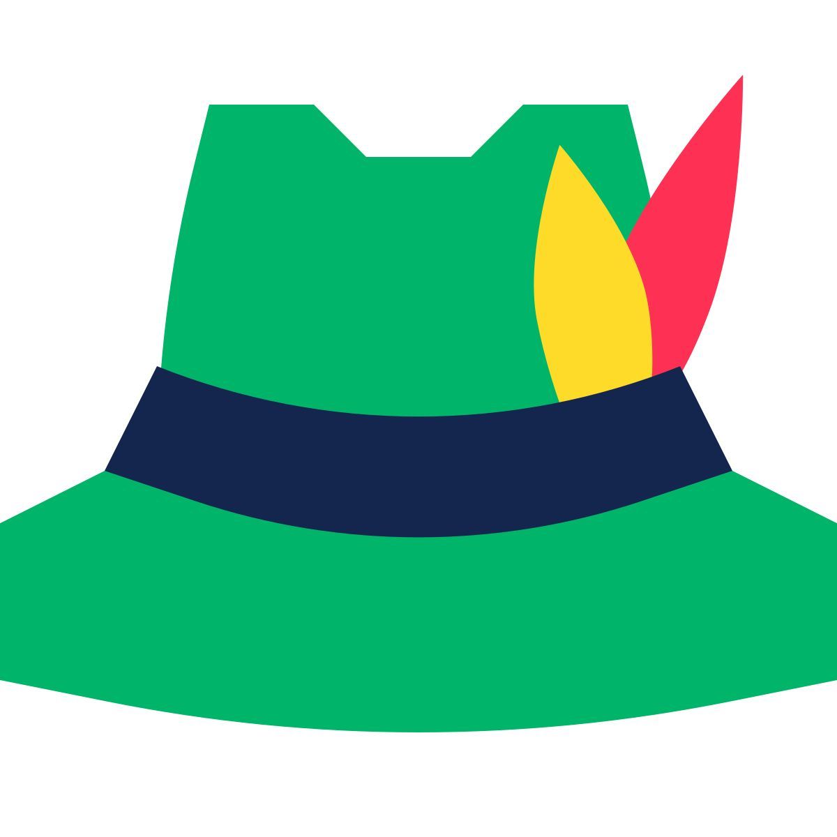 tiny color style ドイツの帽子 icon