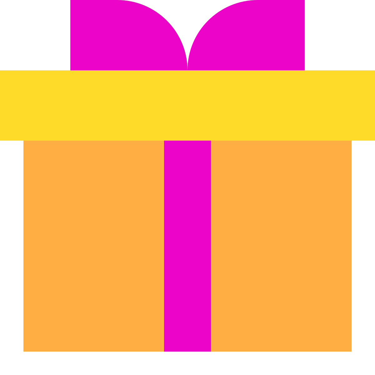 tiny color style gift icon