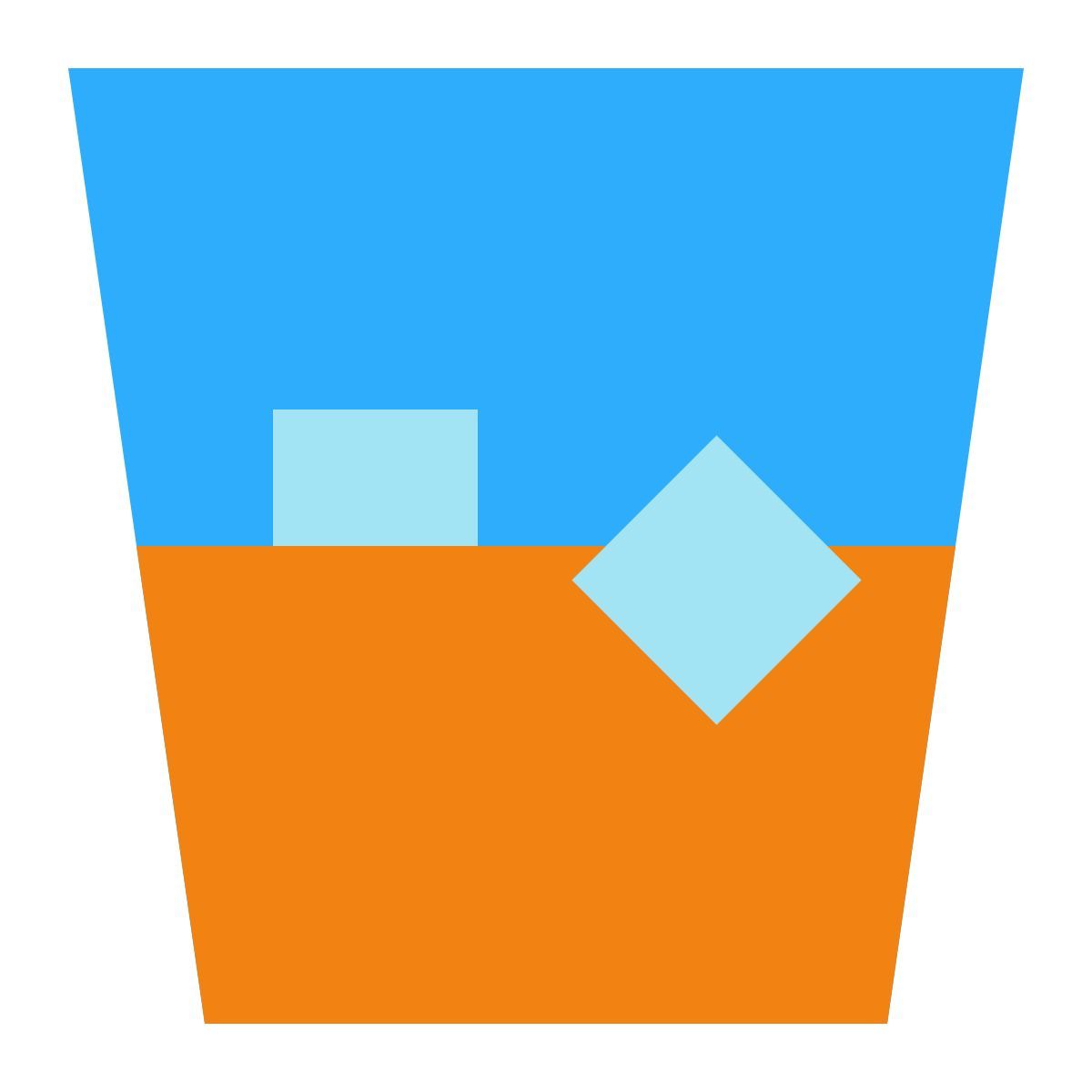 tiny color style copo de uísque icon