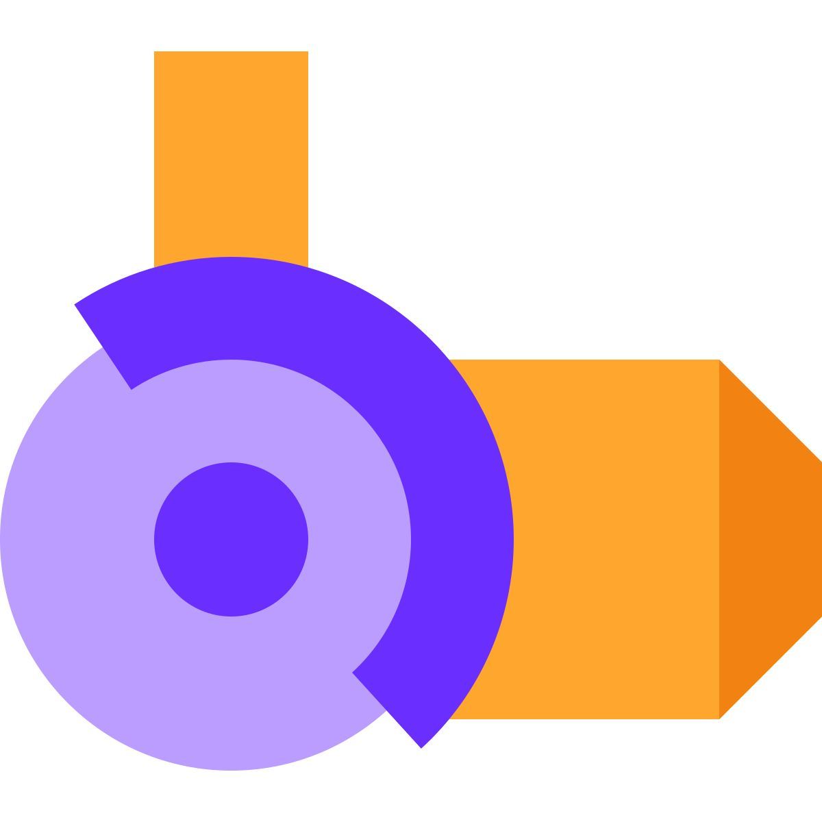 tiny color style máquina de afiar icon