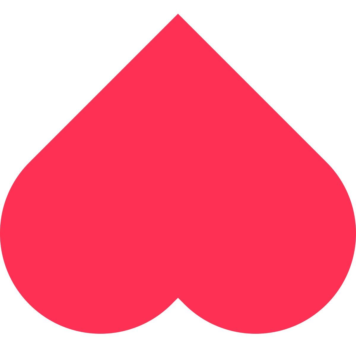 tiny color style 심장이 거꾸로 icon