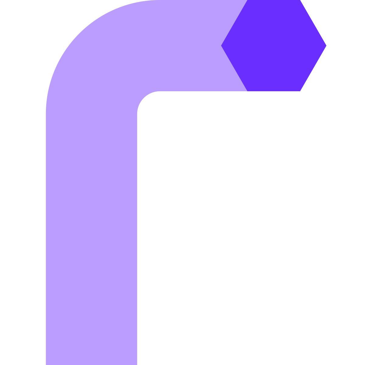 tiny color style llave hexagonal icon