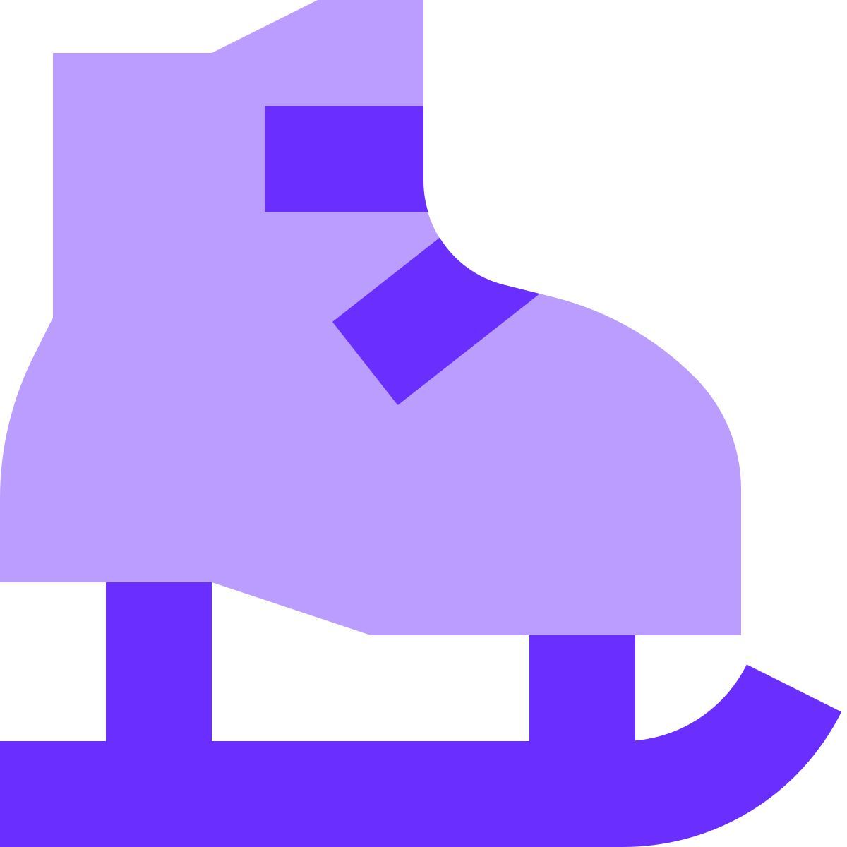 tiny color style ホッケースケート icon