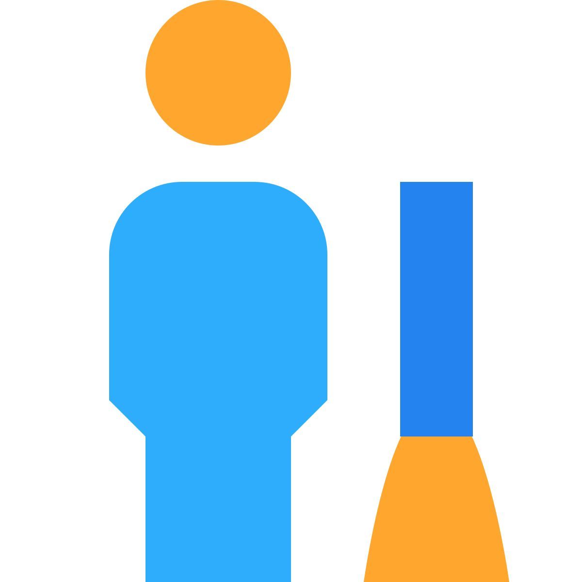 tiny color style cleaner icon