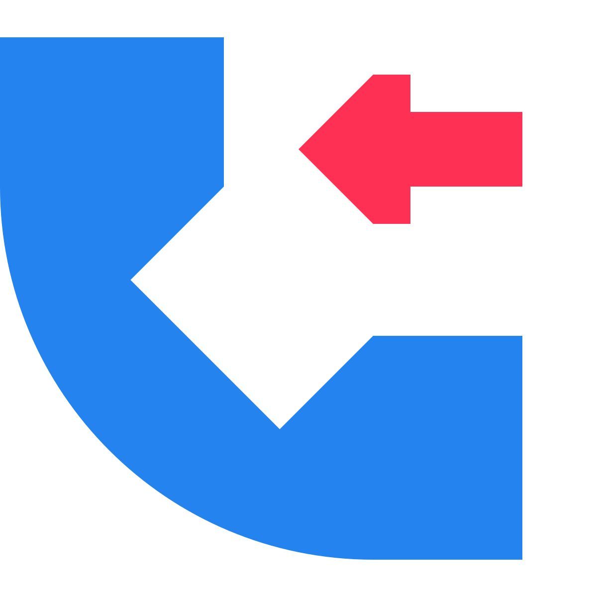 tiny color style eingehender anruf icon