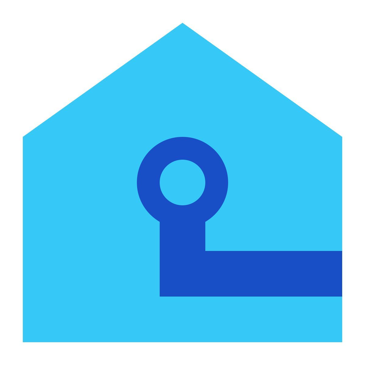 tiny color style indoor camera icon