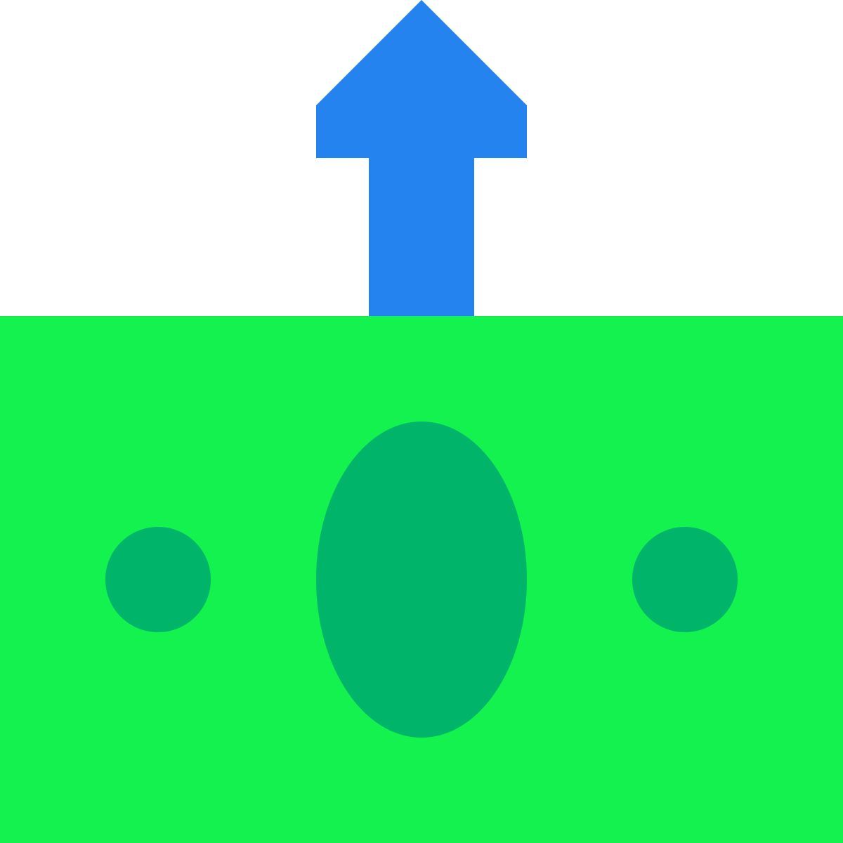 tiny color style 송금이 가득 시작 icon