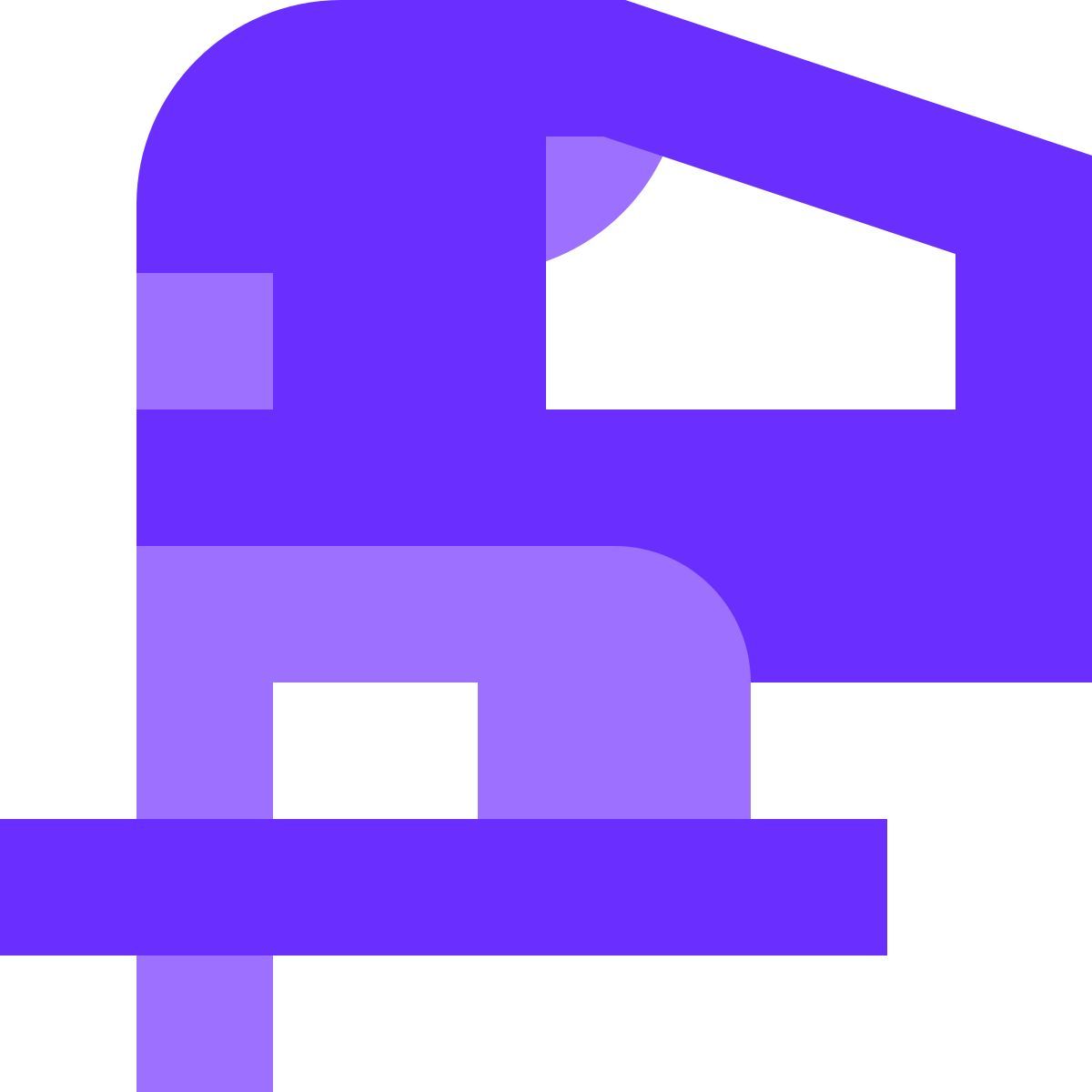tiny color style jig saw icon