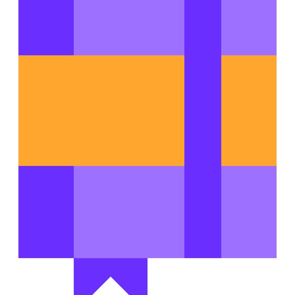 tiny color style journal icon