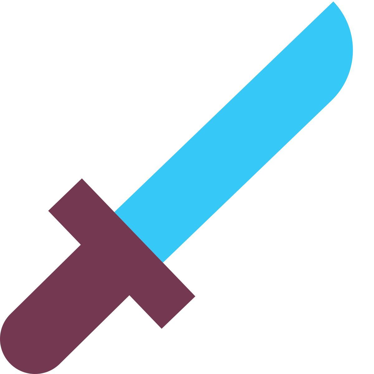 tiny color style katana icon