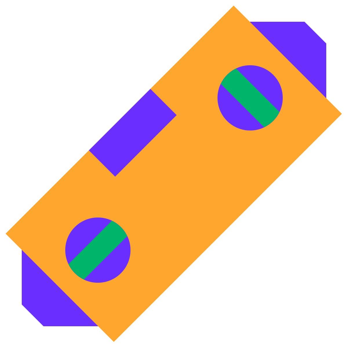 tiny color style level tool icon