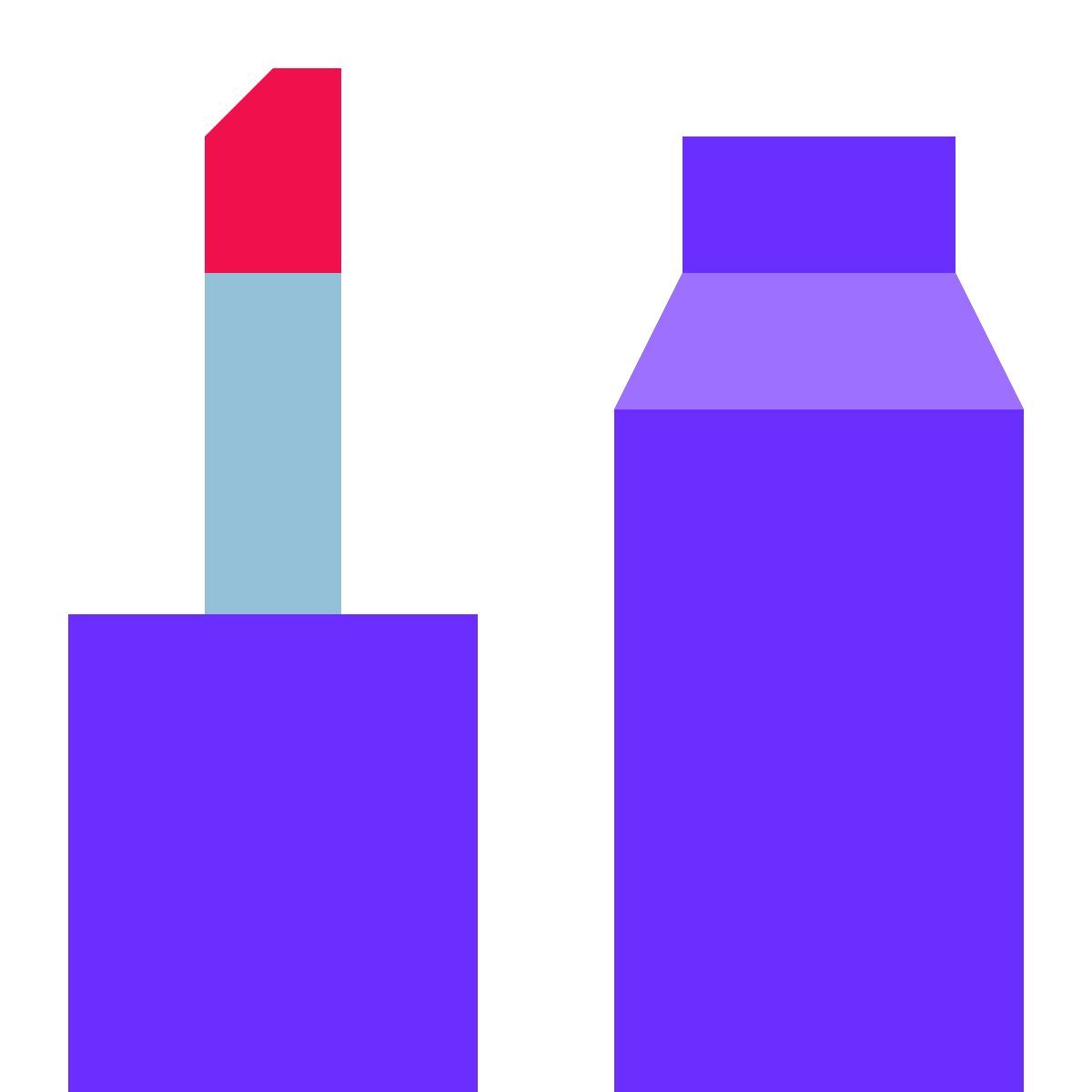 tiny color style lipgloss icon