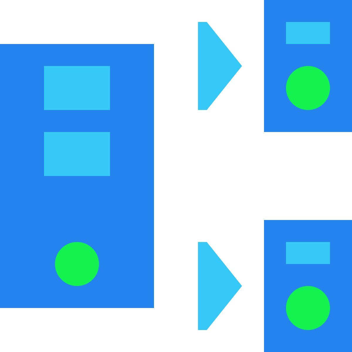 tiny color style equilibratore di carico icon