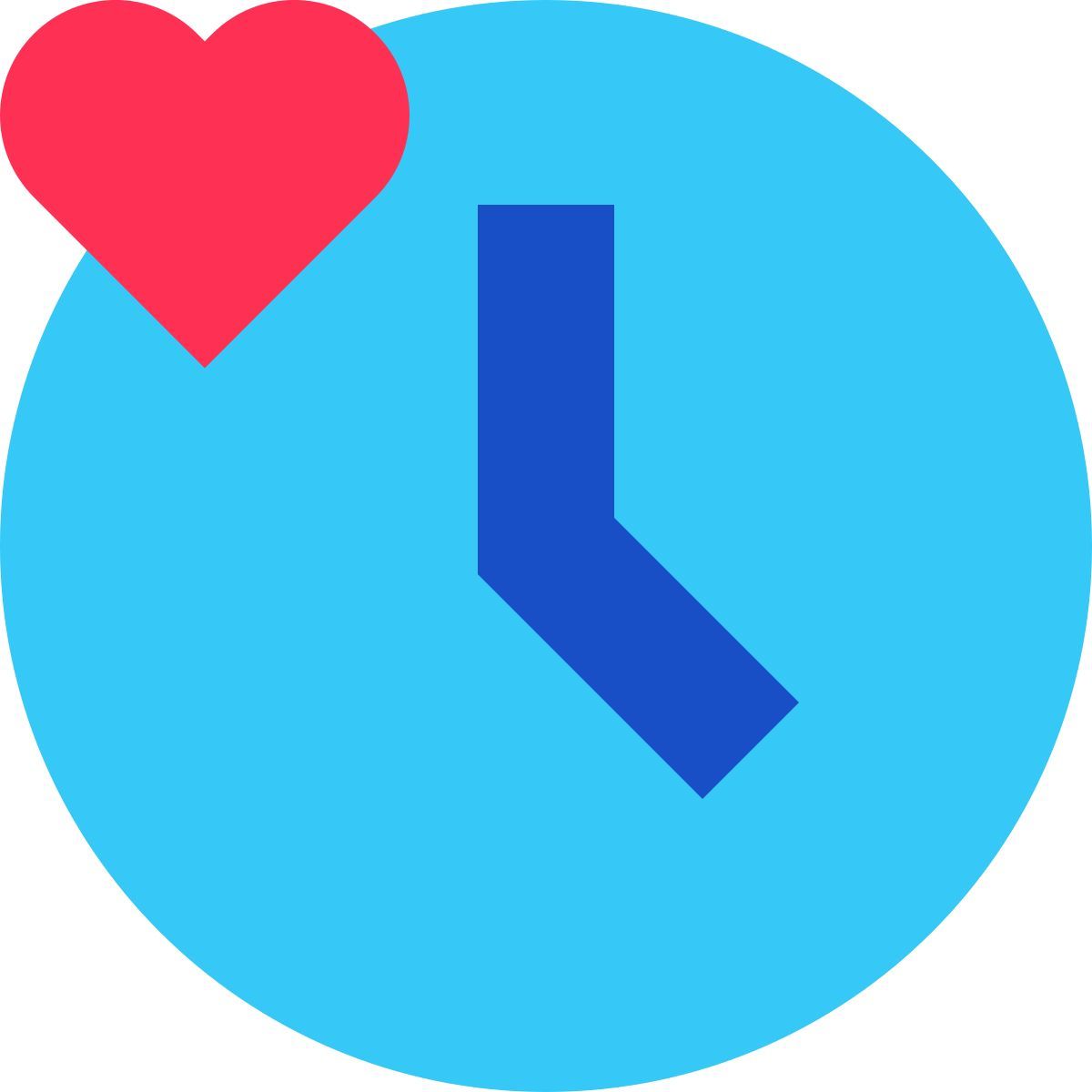 tiny color style 사랑의 시간 icon