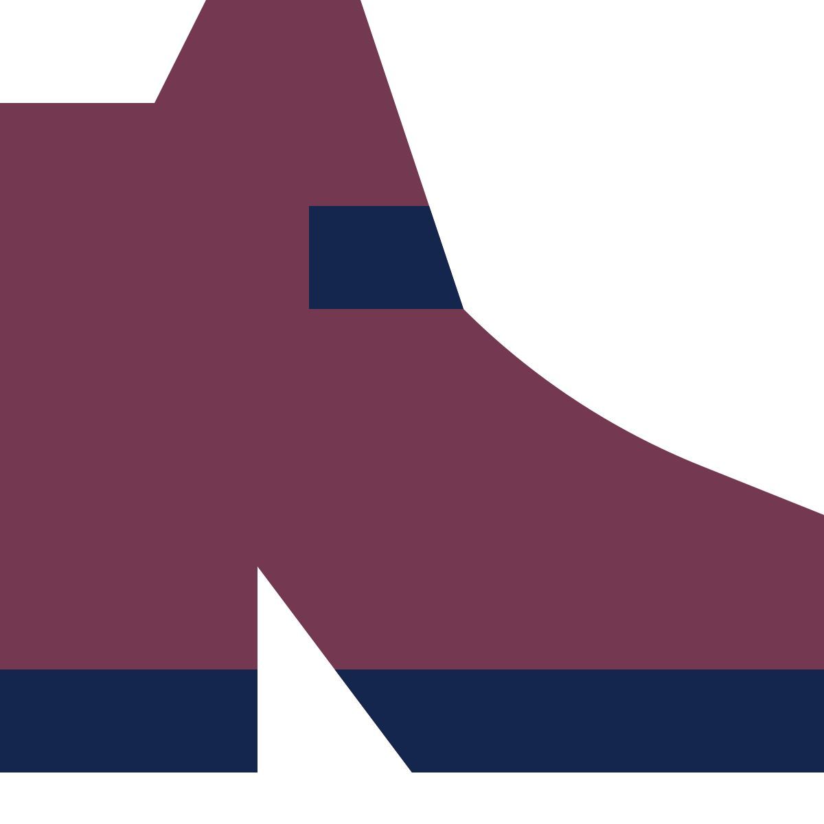 tiny color style zapato caballero icon