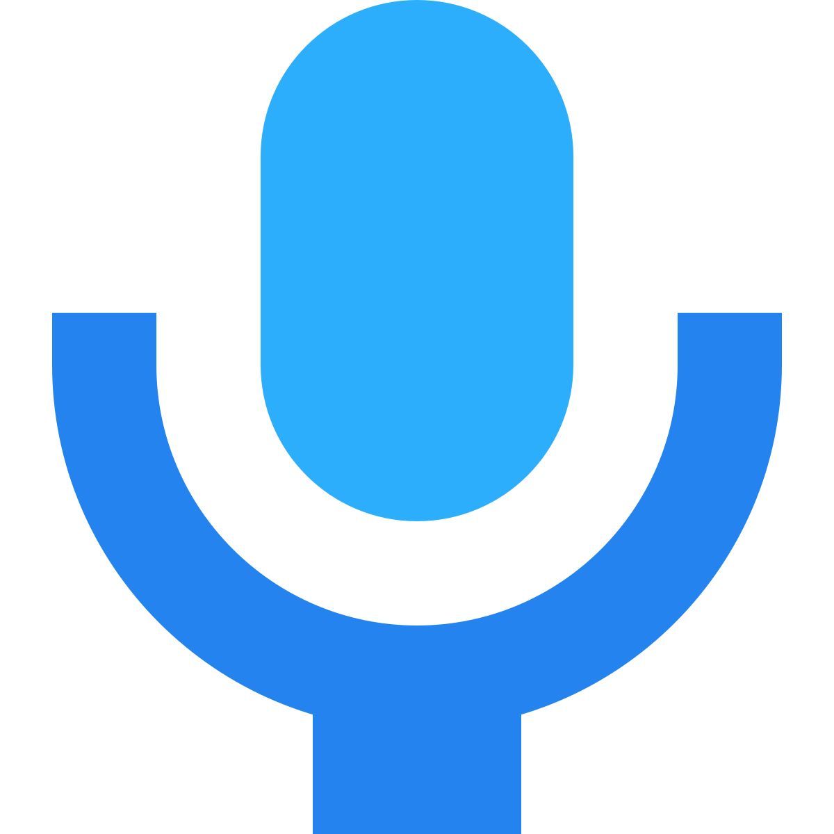 tiny color style 마이크로폰 icon