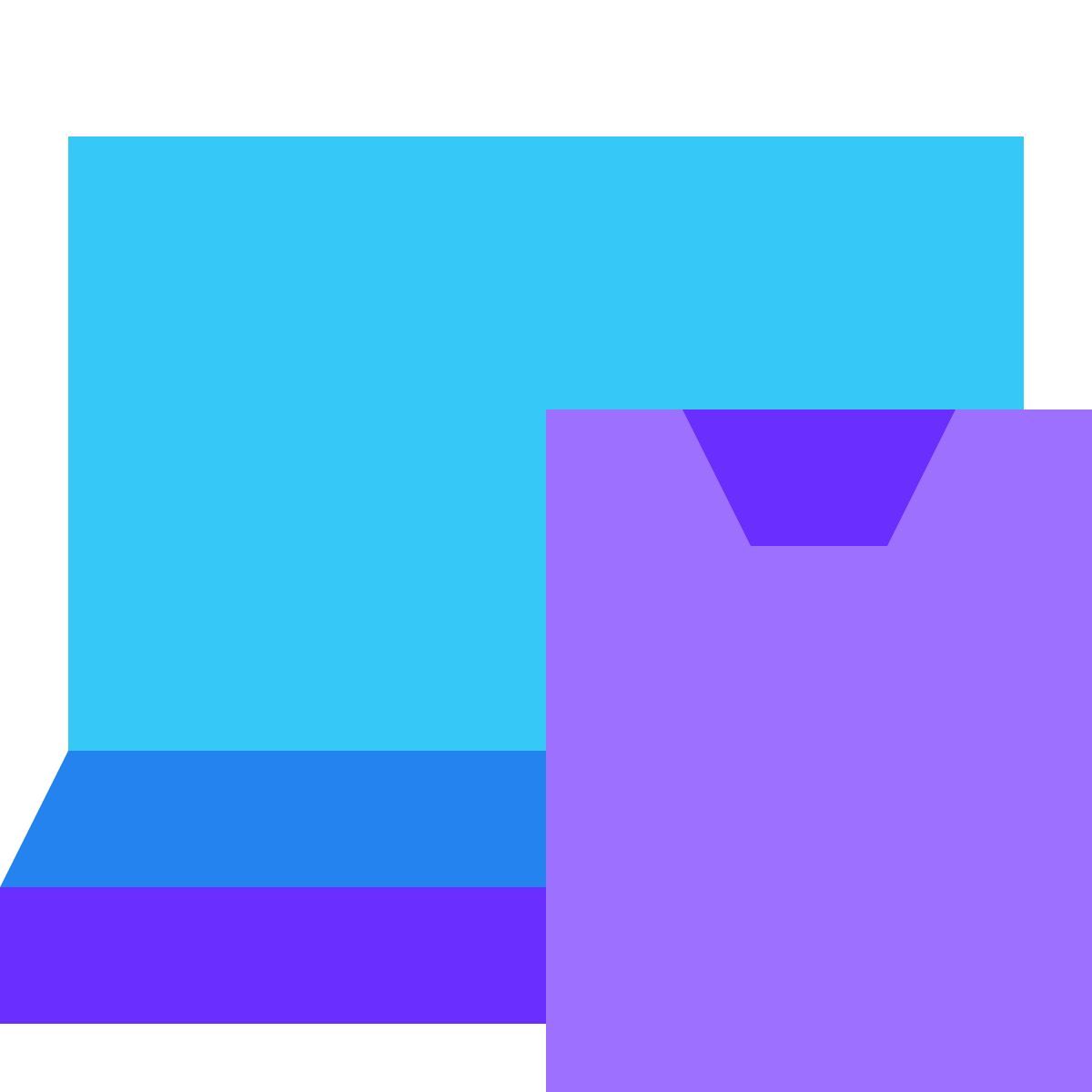 tiny color style multiple devices icon