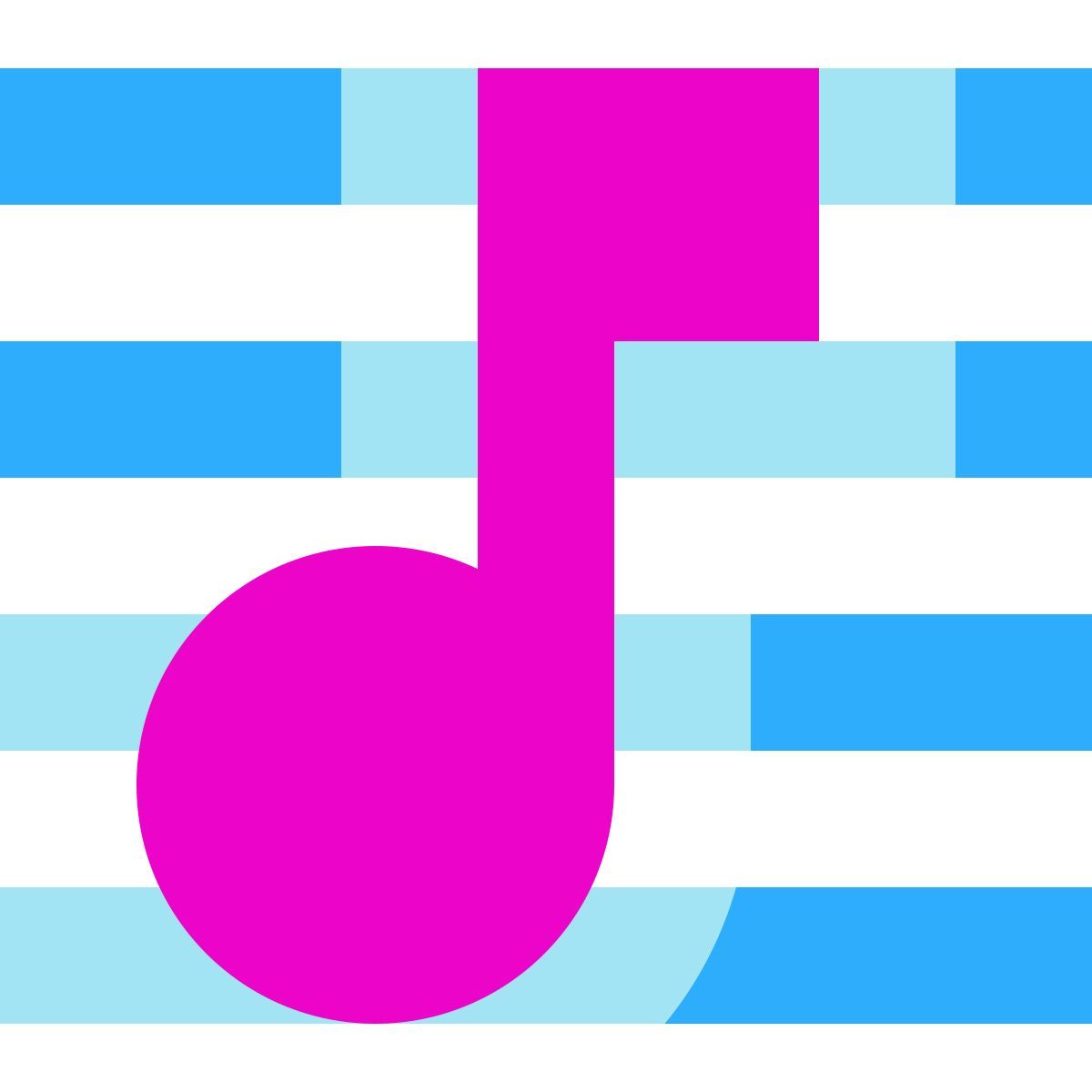 tiny color style music notation icon