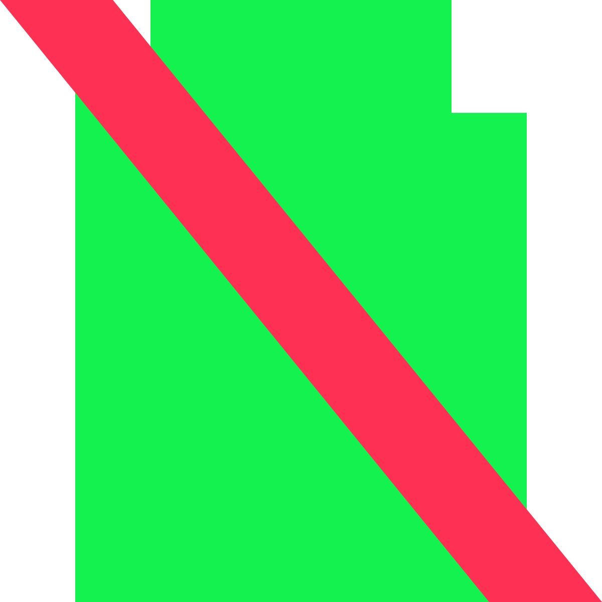 tiny color style no battery icon