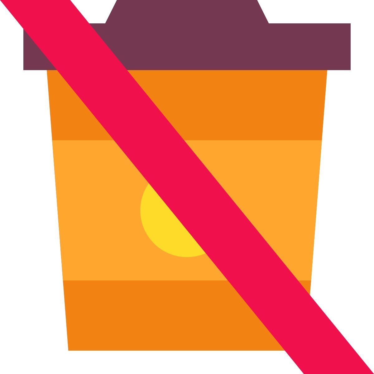 tiny color style no bevande icon