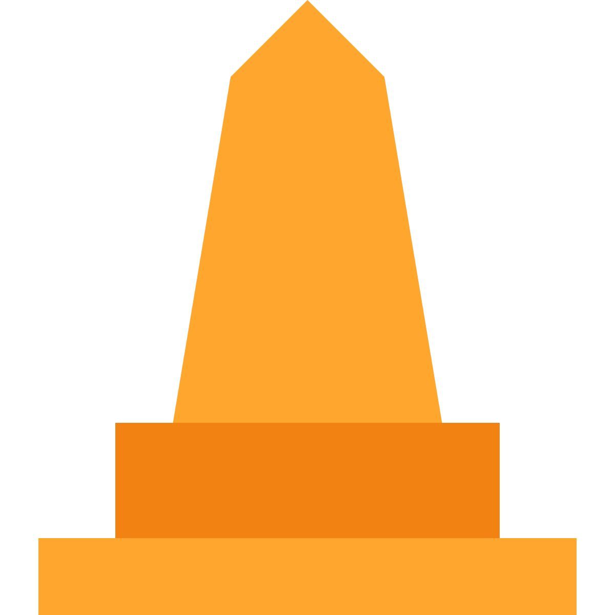 tiny color style obelisk icon