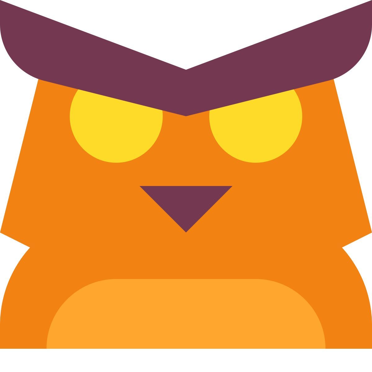 tiny color style 猫头鹰 icon