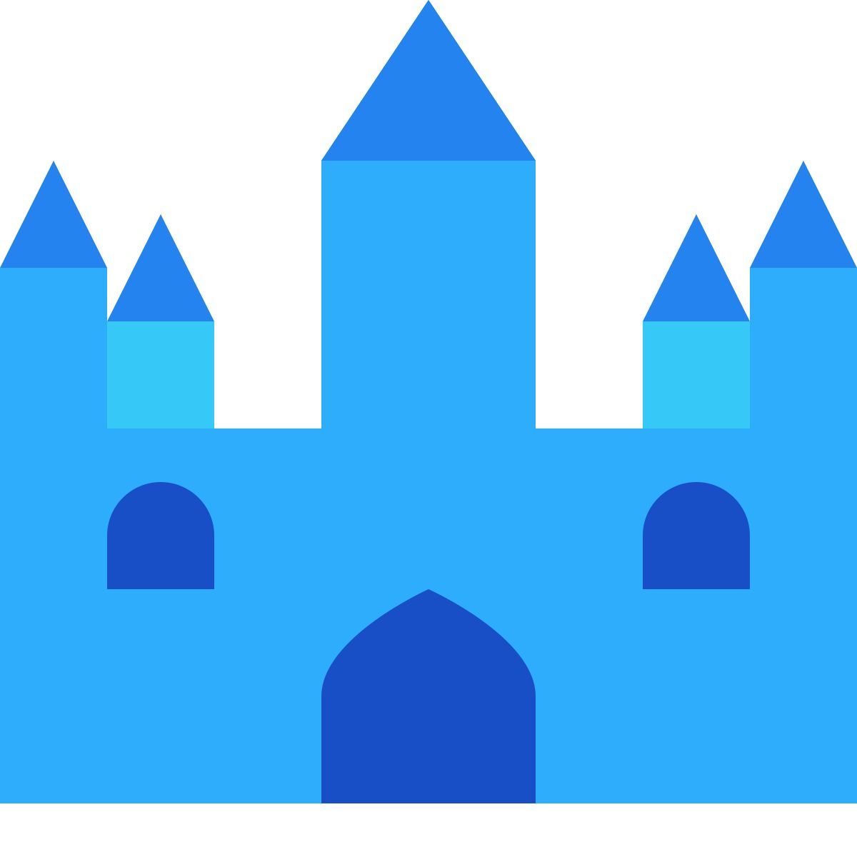 tiny color style palace icon