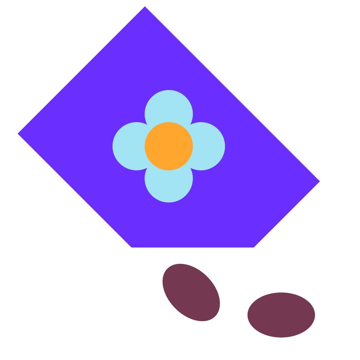 tiny color style seed packet icon