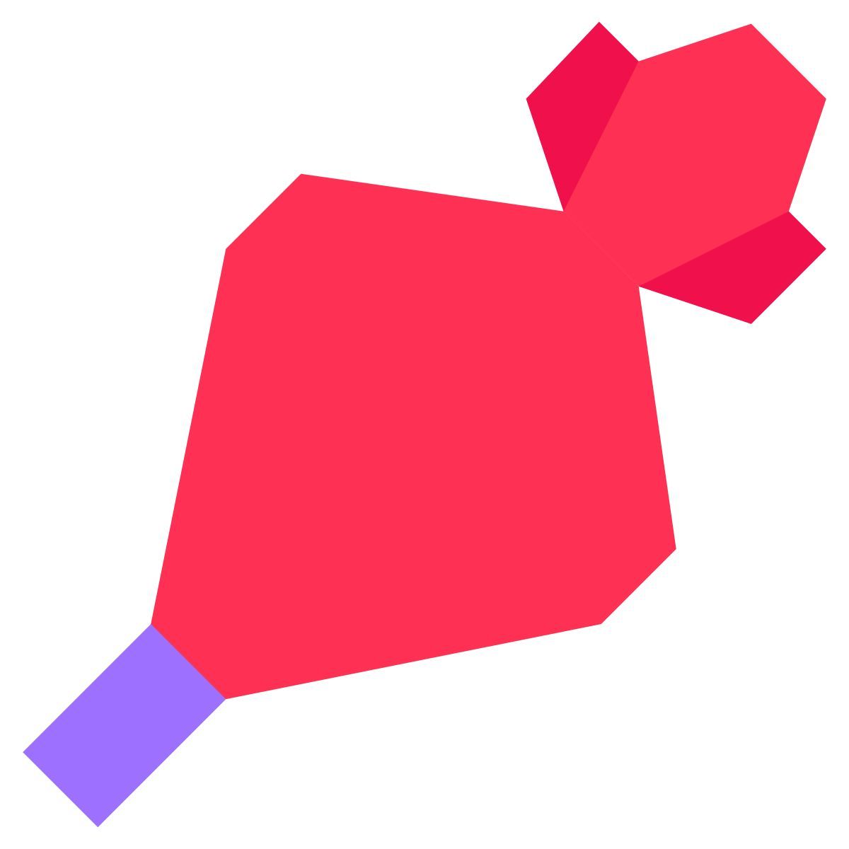 tiny color style spritzbeutel icon