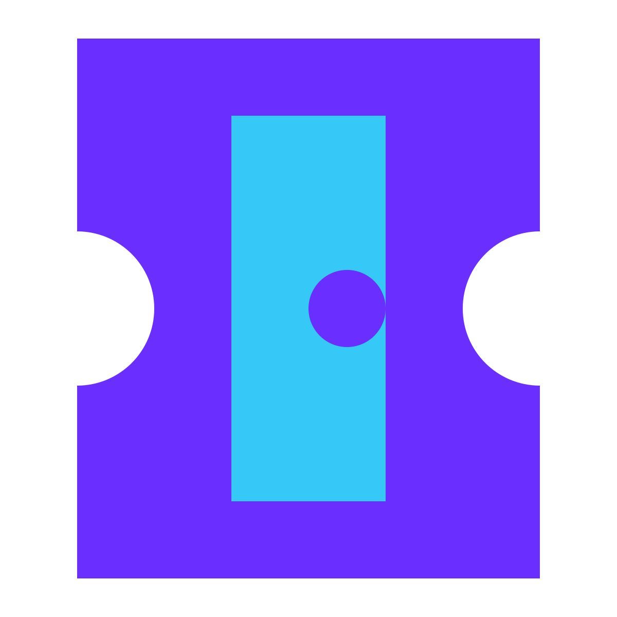 tiny color style 卷笔刀 icon